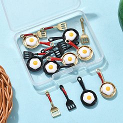 16 шт. 4 стиля подвески из эмалевого сплава&nbsp;ENAM-FP0002-87