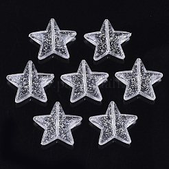 Прозрачные акриловые бусины&nbsp;X-TACR-Q264-24