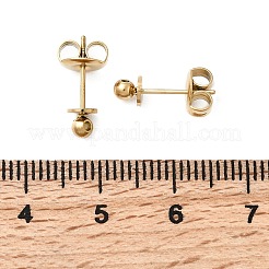 Фурнитура для сережек-гвоздиков из нержавеющей стали 304 STAS-K306-73G