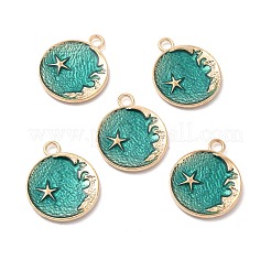 Emaille Anhänger Legierung&nbsp;ENAM-N054-008D-G