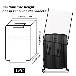 Прозрачный чехол для багажа из ПВХ&nbsp;AJEW-WH20080-52C