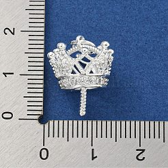 Латунный микро-паве кубический цирконий KKB-L215-039S