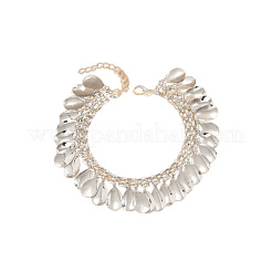 Женские браслеты на ногу из богемной латуни с каплевидными кисточками&nbsp;FS-WGD2946-02