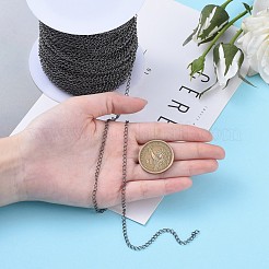 Латунные витой цепочки&nbsp;CHC-Q001-02B