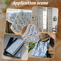 Хлопковая ткань с принтом DIY-WH0504-237A