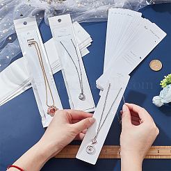 100шт 2 стиля картонные карты для ювелирных изделий CDIS-PH0001-49