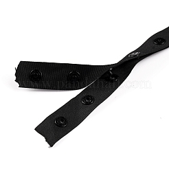 Cinta de poliéster para coser botones a presión&nbsp;DIY-WH0325-35B