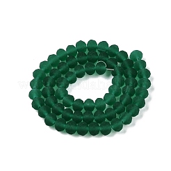 Прозрачные стеклянные бусины&nbsp;LS-EGLA-A044-T8mm-MD18