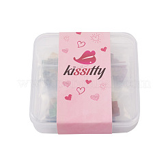 110шт 11 стиля бусины из натуральных смешанных драгоценных камней G-KS0001-03