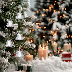 20шт. железный колокольчик подвеска украшение AJEW-SC0031-29B