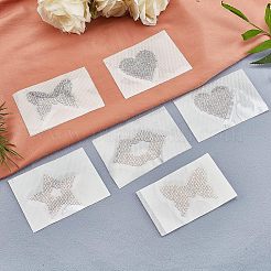 12 шт. 4-х стилистические стеклянные стразы с горячей фиксацией&nbsp;DIY-FG0002-64