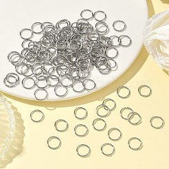 Фурнитура для ювелирных изделий: открытые соединительные кольца из нержавеющей стали 304&nbsp;J0R7Z011-A