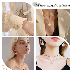 10шт 2 цвета латунные подвески KK-BBC0016-17