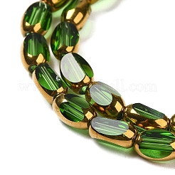 Гальванизируйте прозрачное стекло бисер нитей&nbsp;EGLA-Q127-A01-01F