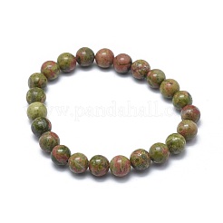 Braccialetti branello stirata Unakite naturali&nbsp;X-BJEW-K212-A-006