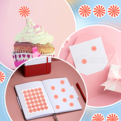 Круглые точечные декоративные наклейки из ПВХ&nbsp;DIY-WH0423-007