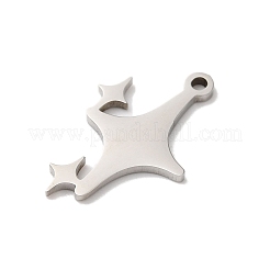 Не тускнеющие подвески из нержавеющей стали 201 STAS-Z068-04P