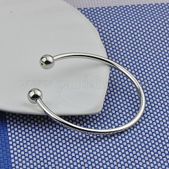 Изготовление браслетов из латуни в европейском стиле&nbsp;BJEW-WH0022-09P