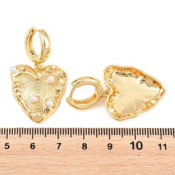 Créoles en laiton&nbsp;EJEW-G471-49G