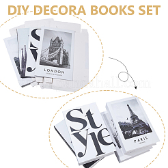 7 Stück 7 Stile Papier gefälschtes Buch&nbsp;AJEW-DC0003-65