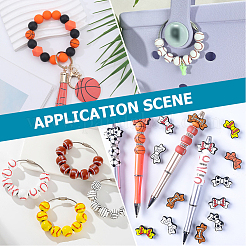 12 стиль силиконовых бусин SIL-PA0001-06