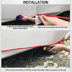 Защита края двери автомобиля&nbsp;ST-WH0001-01