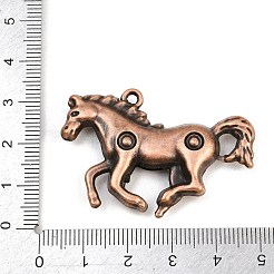 Tibetischer stil Aluminium Anhänger & Charms&nbsp;AL-CBA2376-27R