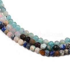 Природных драгоценных камней смешанного бисер нитей G-RM2025425-D03-A