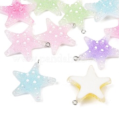 Прозрачные смоляные подвески&nbsp;LS-RESI-P049-02B-P