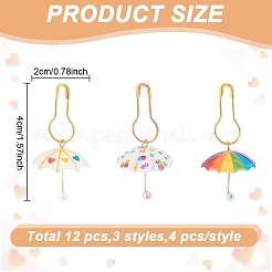 Железные длинные скрепки&nbsp;HJEW-GO00062