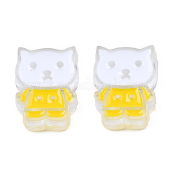 Perle di smalto acrilico trasparente&nbsp;TACR-N012-005