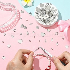 160 шт. 16 стиля цепных ушек из нержавеющей стали 304&nbsp;FIND-CJ0004-88