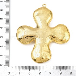 Крупные подвески из натурального аметиста и ракушечного жемчуга KK-H516-24G-01