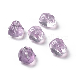 Perle di vetro trasparente&nbsp;GLAA-G079-03B