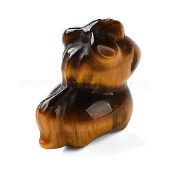 Natürliche geschnitzte Tigerauge-Perlen&nbsp;GG-G004-01D