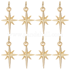 Ciondoli in ottone da 12 pz&nbsp;KK-BBC0028-80G