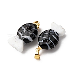 Подвески лэмпворк ручной работы LAMP-A007-01G-02-05