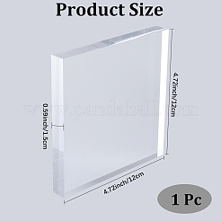 Прозрачный акриловый реквизит для фотосъемки&nbsp;AJEW-WH20006-260B