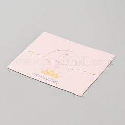 100 pz. intestazione di carta stampata pieghevole in cartone&nbsp;DIY-WH20002-203A