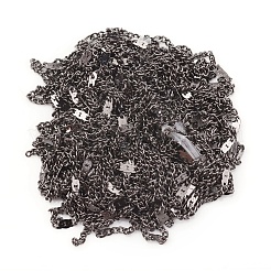 Паяные железные кабельные цепи с латунным покрытием CH-CJC0001-02B-B