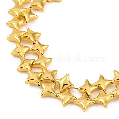 Гальванические нити из синтетических немагнитных гематитовых бусин G-C156-04G