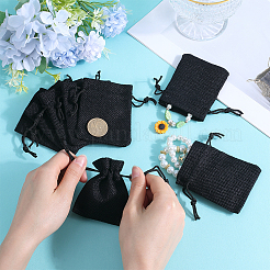 24 шт. мешковина упаковочные мешки мешки с завязками&nbsp;ABAG-BBC0001-07B