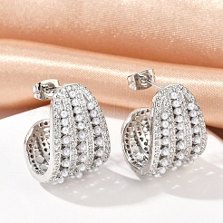 Clous d'oreilles en laiton&nbsp;KK-U058-68P