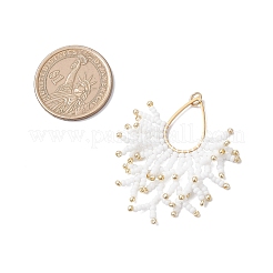 Подвески из стеклянного бисера&nbsp;PALLOY-MZ00938-01