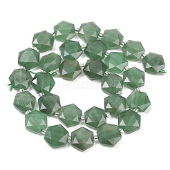 Естественный зеленый авантюрин бисер нитей G-G144-A04-01A