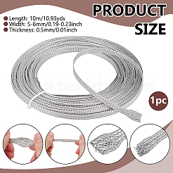 Correa trenzada de alambre de acero inoxidable 304&nbsp;STAS-WH0044-114A