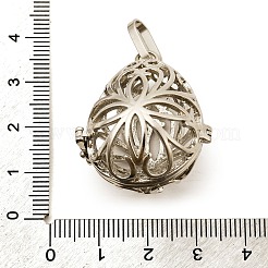 Латунные подвески с ажурной резьбой&nbsp;KK-G283-03P