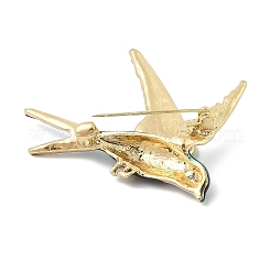 Булавки с птичьей эмалью&nbsp;LS-JEWB-S034-05G-C