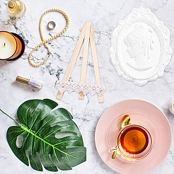 Фоторамки из дерева и гипса WOOD-WH0029-28