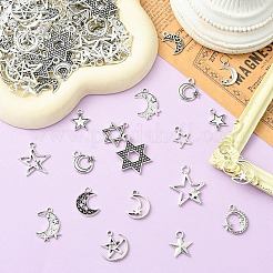 160шт 16 стиля подвески из сплава в тибетском стиле&nbsp;TIBE-YW0002-06-RS